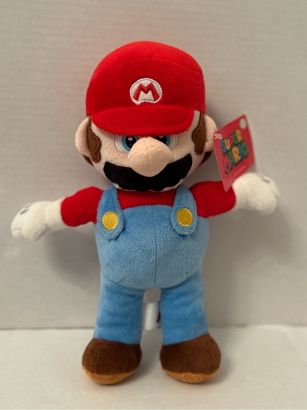 Nintendo Mario Plush - Red Hat, Blue Overalls